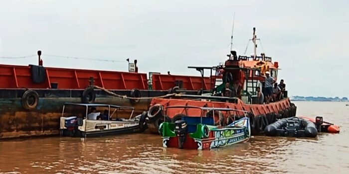 Pasca TK Pasific Star 38 VS TB Jasa Karya 03 Tabrakan, Nahkoda TB Jasa Karya 03 Belum Ditemukan