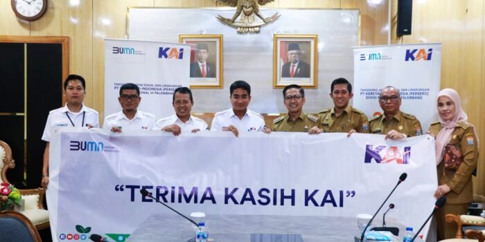 Tahun 2023, KAI Divre III Palembang Salurkan 1 Milyar Rupiah Bantuan CSR