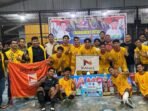 Tim Ikanas FC Labuhanbatu Juara II Di Open Turnamen Futsal Di Panai Hulu.