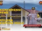 Kapolres AKBP Hendrawan Rinci Capaian Signifikan Polres Kapuas Hulu Tahun 2023