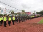 Ikuti Apel Gelar Pasukan, Kodim 1206/Putussibau Siap Dukung Penuh Polres Kapuas Hulu, Amankan Tahun Baru 2023-2024