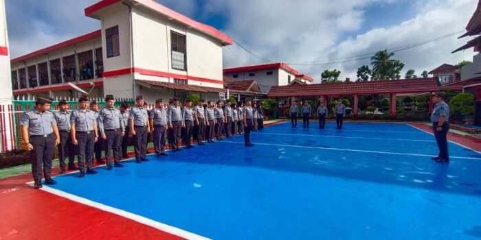 Apel Perdana Tahun 2024, Kalapas Lubuklinggau Pacu Semangat Petugas dan Ingatkan Tugas Pokok dan Fungsi