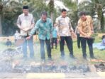 Bupati dan Wabup Buka Pameran Pembangunan dan Bazar UMKM di HUT Kabupaten Sergai Ke-20