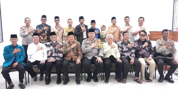 Jalin Silaturahmi, Kapolres AKBP. Endro Sambangi Kantor MUI, FKUB dan Baznas Prabumulih