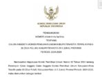 Berikut Nama Anggota KPU Kabupaten/Kota Se-Sumsel Periode 2024-2029