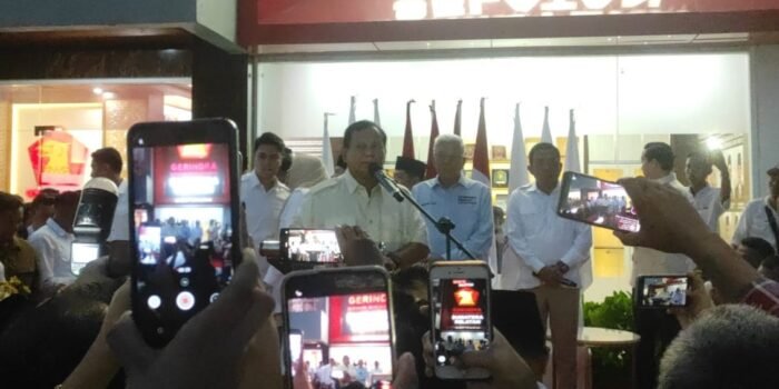 Dikasih Nilai 11/100 oleh Anies, Prabowo: Kita Anggap Angin Lalu