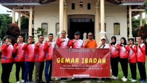 Rutan Prabumulih Gelar Kegiatan GEMAR IBADAH di Masjid Al-Mustaqim dan Gereja Katolik Santa Maria