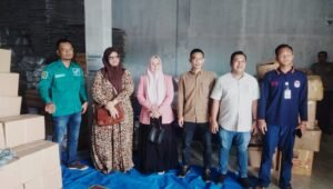 KIP Aceh Tamiang Tinjau Gudang Penyimpanan Logistik Pemilu 2024