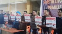 Seremonial Sortir Pelipatan Surat Suara Pemilu 2024 di Aceh Tamiang di Buka