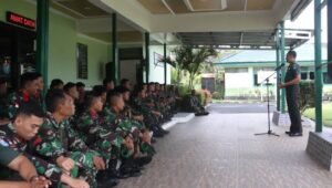 Jam Komandan, Kasdim 1206 Putussibau: Bijaklah Gunakan Medsos dan tidak Terpancing Isu Dinamika Diluar