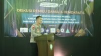 Kapolres Kapuas Hulu Sampaikan Pesan Kamtibmas Pemilu Damai ke Generasi Milenial