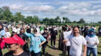 Senam Massal Gemoy, Ketua Projo Tulungagung Optimistis Prabowo-Gibran Menang 1 Putaran