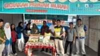 Distapang Sulbar bersama Bulog Gelar Pasar Murah di Pesta Rakyat HMI