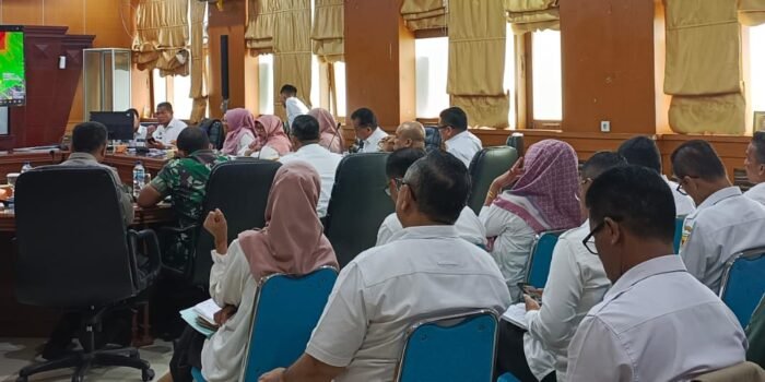 Terkait Status Merapi, Pemkab Tanah Datar Gelar Rapat Kordinasi