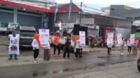Seluruh Kader, Caleg dan Simpatisan PKS Turun ke Jalan Menyapa Dengan Aksi Flashmob Serentak