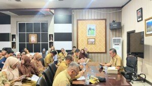 Kadispora Sulbar Lakukan Konsolidasi Internal Sambut Pejabat Administrator Pasca Mutasi