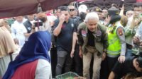 Pedagang Pasar Palimo palembang Terpesona Dengan Kharisma Ganjar Pranowo