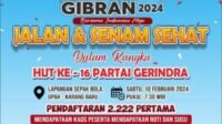 Gerindra Aceh Tamiang Gelar Senam Sehat Prabowo-Gibran Berhadiah Utama Sepeda Motor