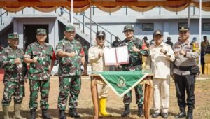 Lewat Program TMMD, Apriyadi Kucurkan Rp4.6 Miliar Bangun Infrastruktur di Lalan