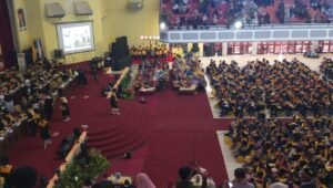 Ribuan Mahasiswa Unsri Diwisuda 53% Cumlaude