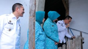 Pj Wali Kota Apresiasi Kehadiran Ketum TP PKK Tri Tito Karnavian di Karang Anyar Gandus, Launching 3 Program Sekaligus