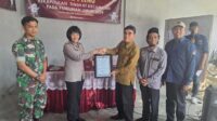 Kapolsek Karangrejo Tulungagung Dapat Penghargaan dari Camat, PPK dan Panwascam