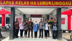 Kemenkumham Sumsel Verifikasi Kepuasan Pelayanan di Lapas Lubuklinggau