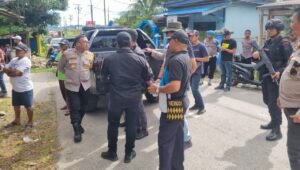 Kapolres Hendriyana Tinjau Langsung Pelaksanaan PSU Pada 2 TPS di Fakfak Papua Barat