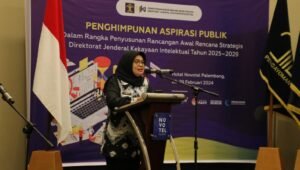 Siapkan Renstra Tahun 2025-2029, Kemenkumham Sumsel-DJKI Himpun Aspirasi Publik