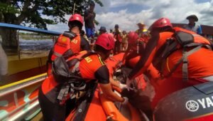 Jamaludin Ditemukan Team SAR Gabungan Tersangkut Dijaring