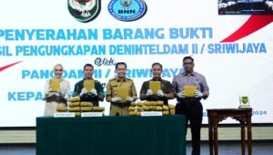 Ajendam II/Swj Gagalkan Peredaran Ganja Sebanyak 26,16 Kg