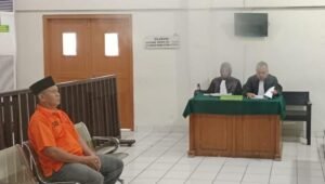 Arjo Madjuri Terdakwa Pemalsu BBM Iligal Dituntut 1 Tahun 3 Bulan Kurungan