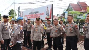 Bid Propam Polda Kalbar Laksanakan Gaktiplin Anggota Polres Kapuas Hulu