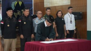 Kemenkumham Sumsel: Empat Narapidana Terorisme Ikrar Setia Kepada NKRI di Lapas Tanjung Raja