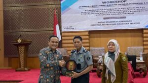 Pustakawan Kemenkumham Sumsel jadi Narasumber Pada Workshop JDIH BPKP Sumsel