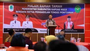 Pemda Kapuas Hulu Gelar Ramah Tamah Dengan Ketua Pengadilan Tinggi Pontianak