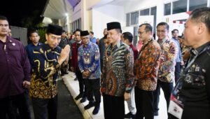 Pj Gubernur Fatoni Dampingi Presiden Jokowi Membuka Muktamar IMM XX di Palembang