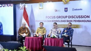 Pj Gubernur Agus Fatoni Hadiri FGD Pemenuhan Modal Inti Minimum BPD dan Konsolidasi Perbankan Daerah