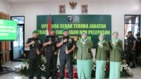 Danrem 121/Abw Pimpin Serah Terima Jabatan Dandim Mempawah dari Letkol Inf Daru Cahyo Alam kepada Letkol Benu Supriyantoko