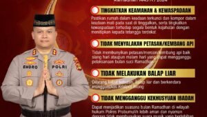 Himbauan Kapolres Prabumulih di Ramadhan 1445 Hijriah
