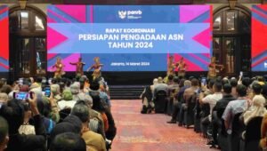 Erlin Hardi Hadiri Rakor Terkait Persiapan Pengadaan ASN Tahun Anggaran 2024 di Jakarta