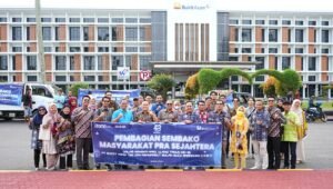 Sambut Bulan Ramadhan, Bukit Asam (PTBA) Salurkan 10.000 Paket Sembako