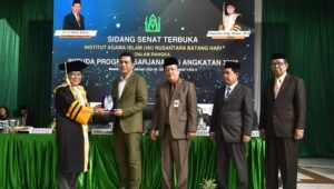 Bupati Batanghari Hadiri Sidang Senat Terbuka IAIN Batanghari untuk Wisuda Program Sarjana Angkatan XXIII