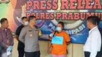 Lagi Satnarkoba Polres Prabumulih, Gagalkan Peredaran Puluhan Paket Sabu