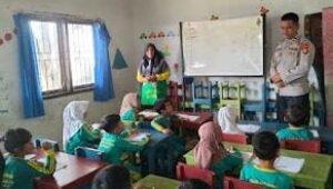 Polsek Prabumulih Timur Jumat Curhat di TK Al-Patanah Sukaraja Sampaikan Ini
