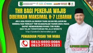 Pj Bupati Apriyadi Wajibkan Perusahaan di Muba H-7 Lebaran Sudah Bayarkan THR
