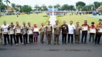 Wamen Ketenagakerjaan RI Pimpin Apel Bulanan K3 Nasional di Provinsi Sumsel