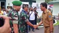 Hari Pertama Kerja, Pj. Bupati OKI Terima Kunker Pangdam II Sriwijaya