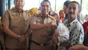 Gandeng Swasta Pemkab OKI Gelar Pasar Murah 3 Kali Sepekan