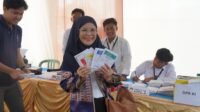 Sambangi Sejumlah TPS, Pj Bupati OKI Memastikan Kelancaran Pemilu
